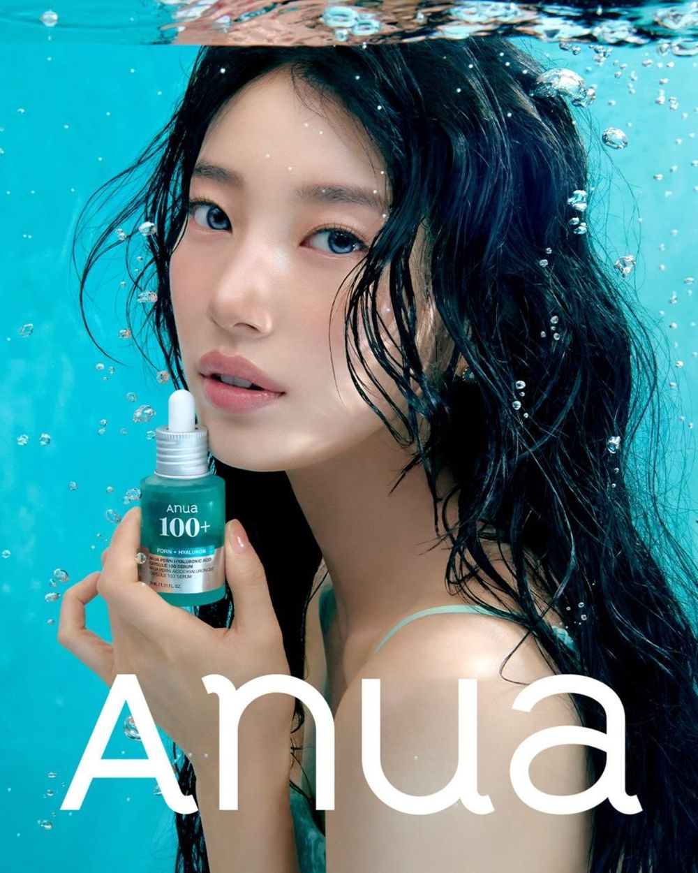 裴秀智空降韓國Anua代言人！素顏上陣拍廣告、牛奶膚質好到免修圖，零毛孔發光肌只靠「OLIVE YOUNG霸榜精華」！-4
