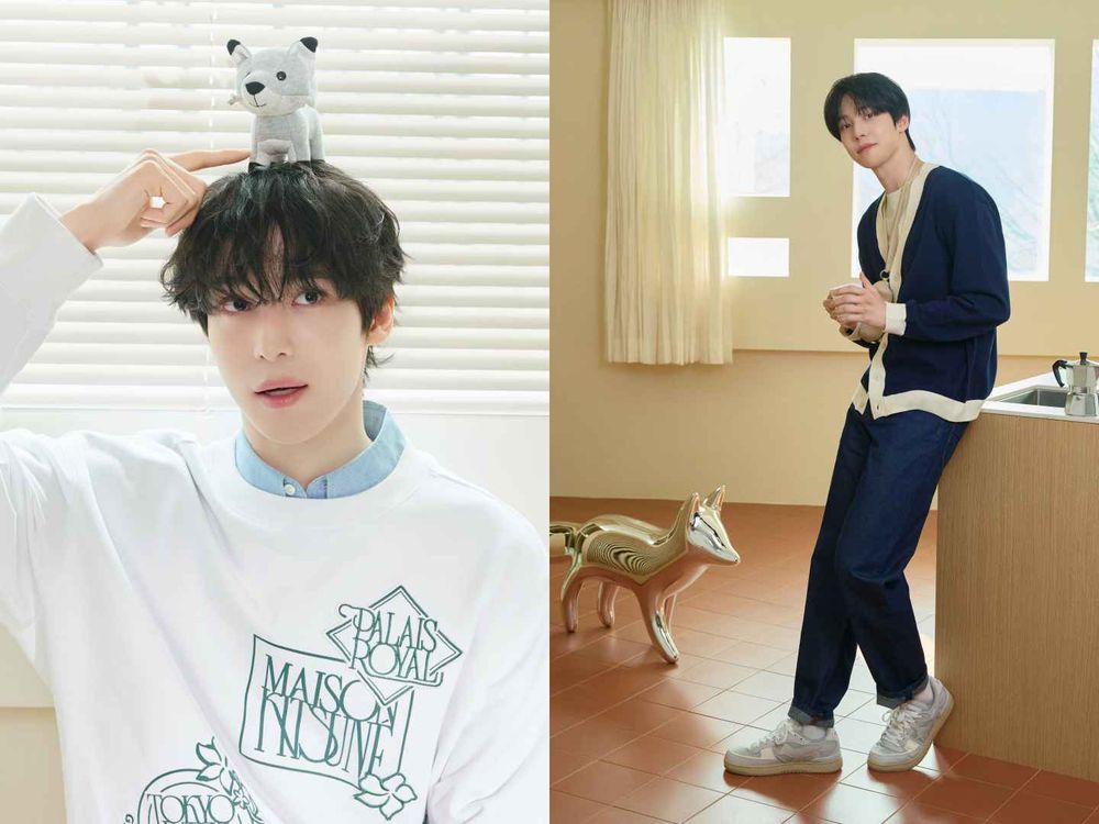 ATINY直接姨母笑！ATEEZ「丁狗狗」潤浩成Maison Kitsuné新寵兒！犬系男友感畫報帥翻！-5