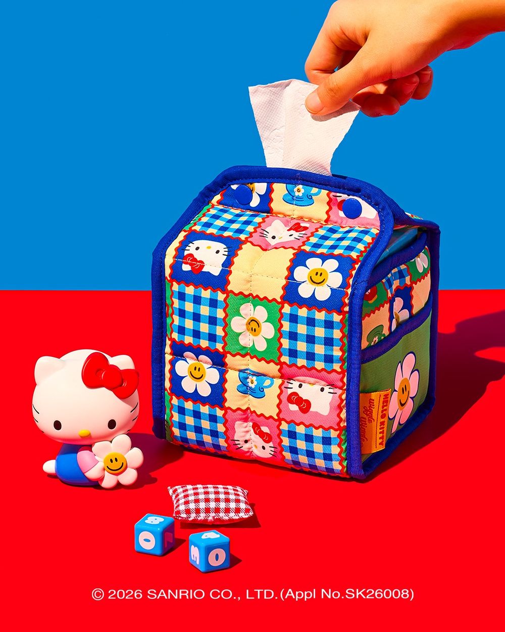 Wiggle Wiggle又跟Hello Kitty聯名了！超可愛「小花凱蒂貓牙刷架、絨毛地墊」韓妞都狂掃！-4