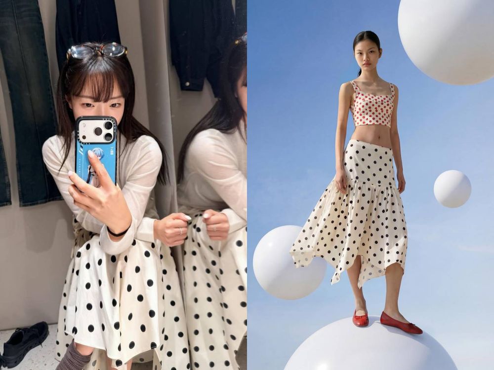 韓國女生去ZARA都買這些！2026春夏「隱藏爆款清單」蕾絲上衣、圓點長裙...還有這件已經賣翻！-9