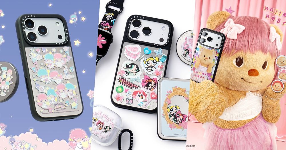 CASETiFY最近出了超多可愛手機殼！雙星仙子、飛天小女警、奶油小熊...Y2K風格超時髦！-11