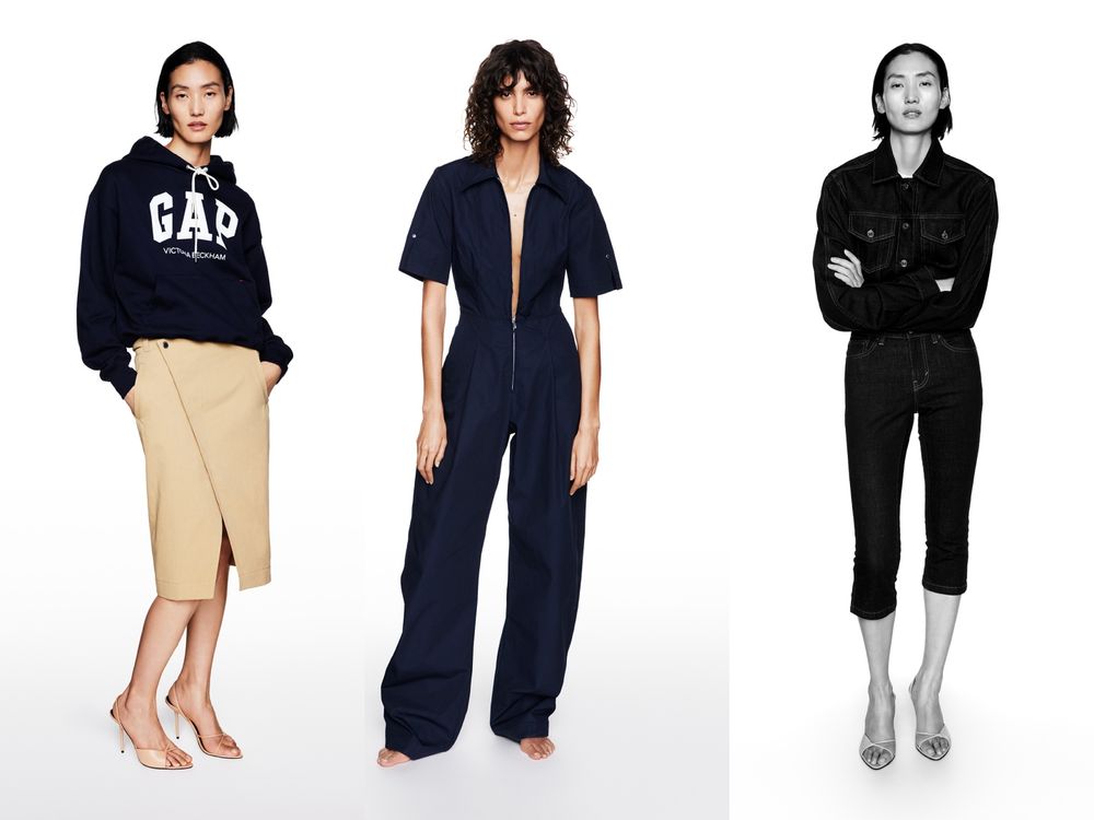 這次真的買得起！Gap驚喜聯名Victoria Beckham！高級感修身短T得包色、牛仔外套版型太強！-3