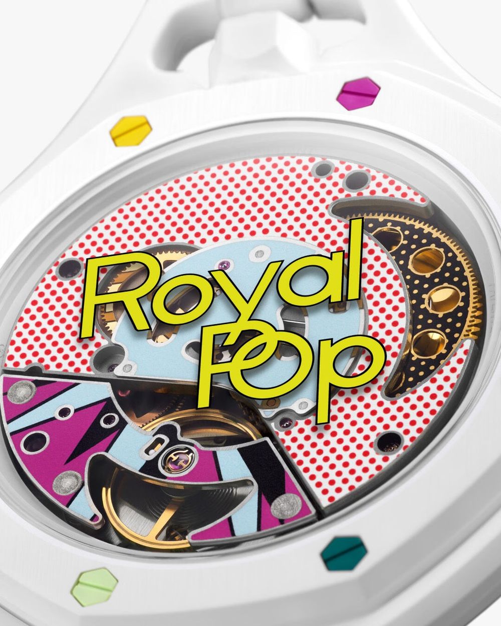 終於公開真面目！AP聯名Swatch「Royal Pop」聯名登場！皇家橡樹變懷錶、還能掛包包太潮！-3
