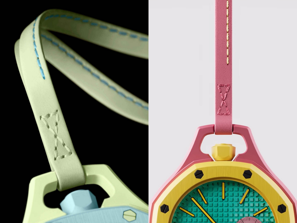 終於公開真面目！AP聯名Swatch「Royal Pop」聯名登場！皇家橡樹變懷錶、還能掛包包太潮！-8