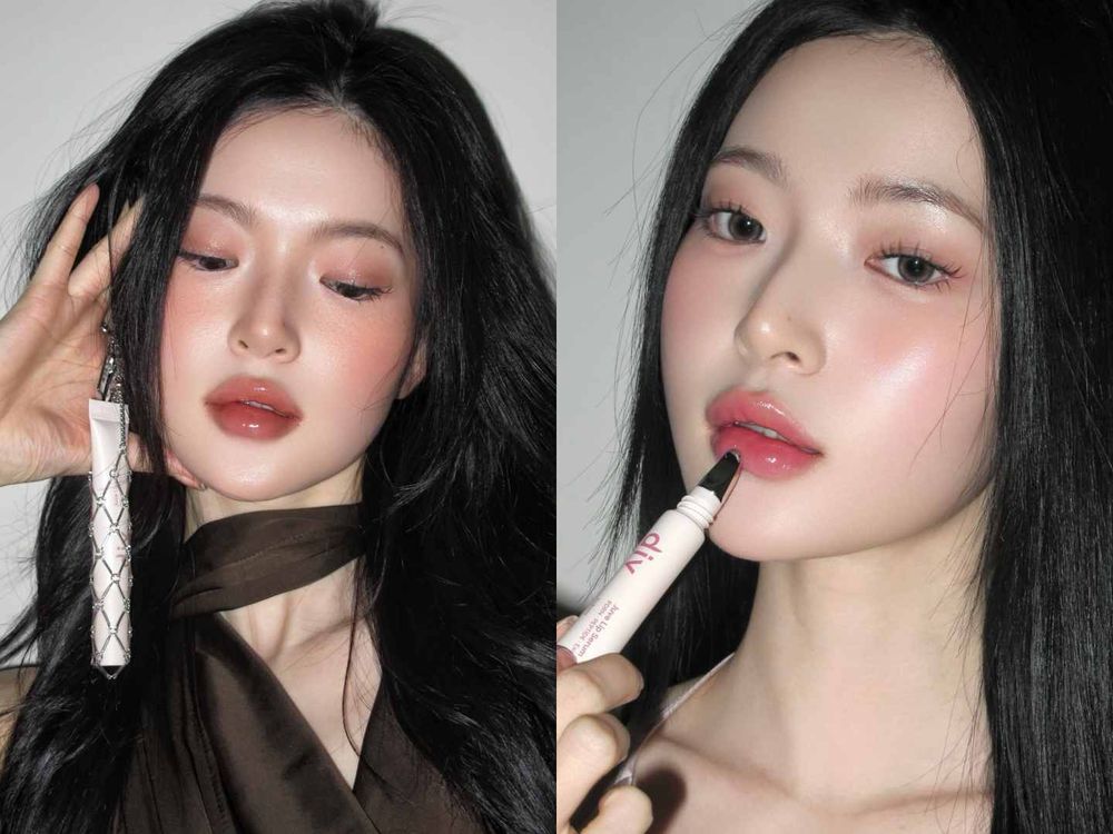 韓女化妝包直擊！包包裡竟然不放唇膏了？全都在瘋「div唇部精華」PDRN＋涼感刷頭，一抹雙唇比玻璃珠更通透飽滿！-6