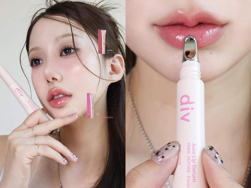 韓女化妝包直擊！包包裡竟然不放唇膏了？全都在瘋「div唇部精華」PDRN＋涼感刷頭，一抹雙唇比玻璃珠更通透飽滿！-7