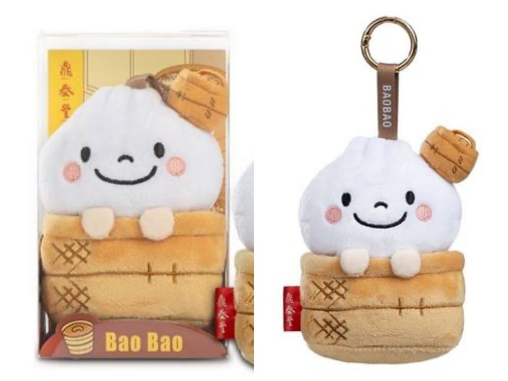 鼎泰豐也要挑戰Jellycat？超可愛「小籠包、蝦肉蒸餃」絨毛吊飾造型爆精緻、只有台灣買得到！-4