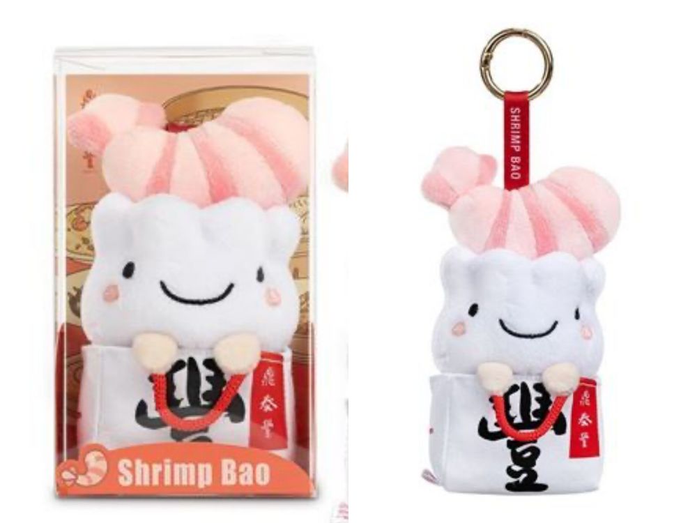 鼎泰豐也要挑戰Jellycat？超可愛「小籠包、蝦肉蒸餃」絨毛吊飾造型爆精緻、只有台灣買得到！-5