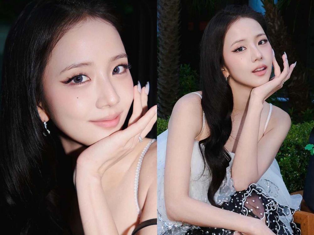 JISOO看秀妝真的開了掛！同款DIOR後台彩妝新品開賣，西柚粉腮紅、暖陽打光棒、夢幻定妝噴霧，勢必將被搶爆！-20