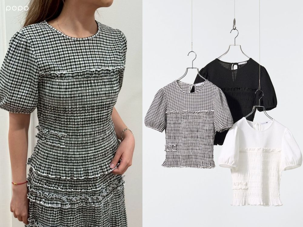 日女都暴動！UNIQLO聯名Cecilie Bahnsen台灣要開賣了！小花短T、荷葉洋裝...必搶單品是這些！-7