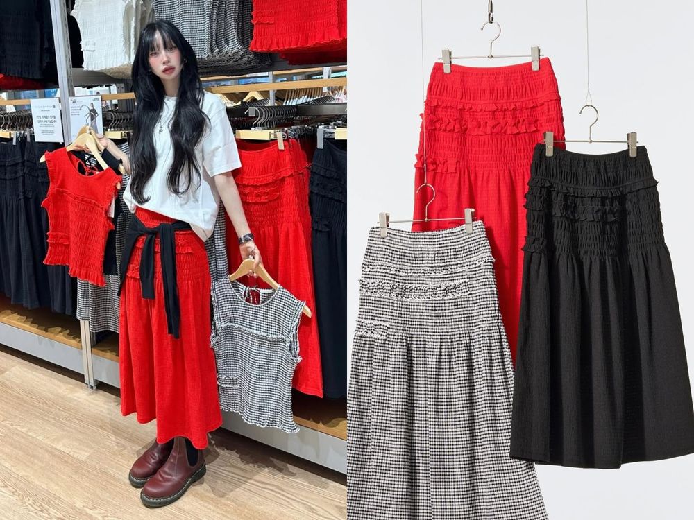 日女都暴動！UNIQLO聯名Cecilie Bahnsen台灣要開賣了！小花短T、荷葉洋裝...必搶單品是這些！-9