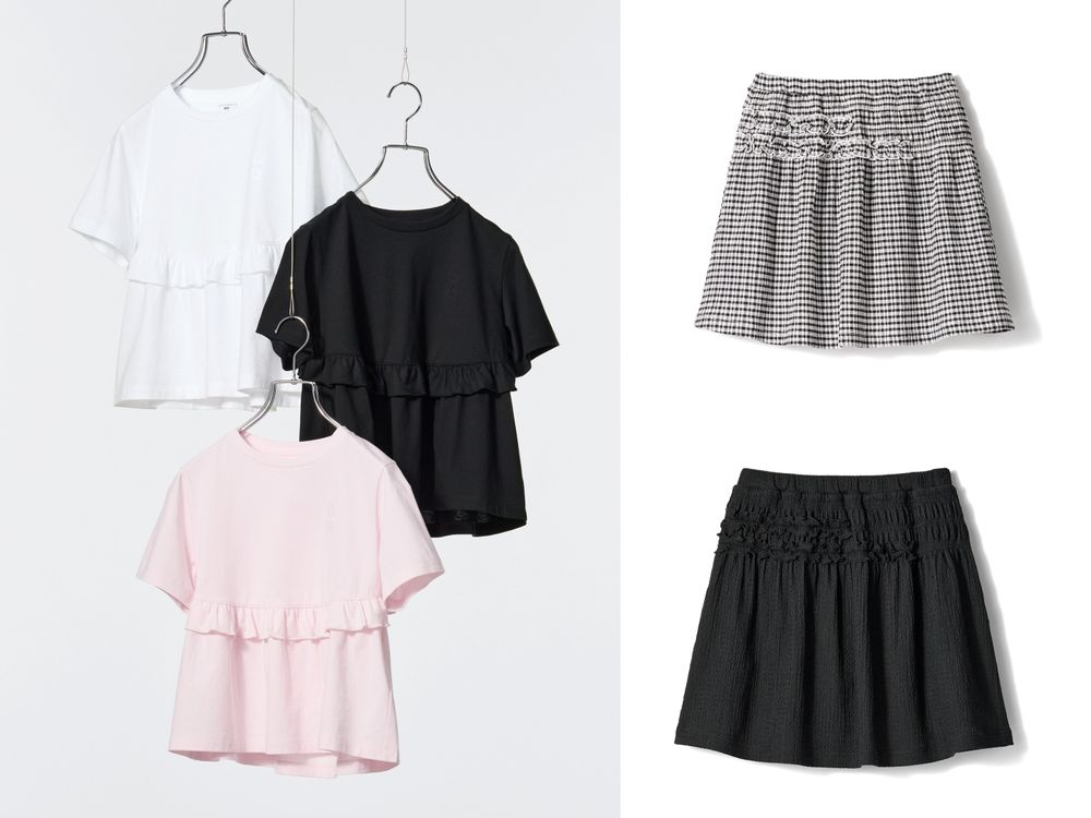 日女都暴動！UNIQLO聯名Cecilie Bahnsen台灣要開賣了！小花短T、荷葉洋裝...必搶單品是這些！-10