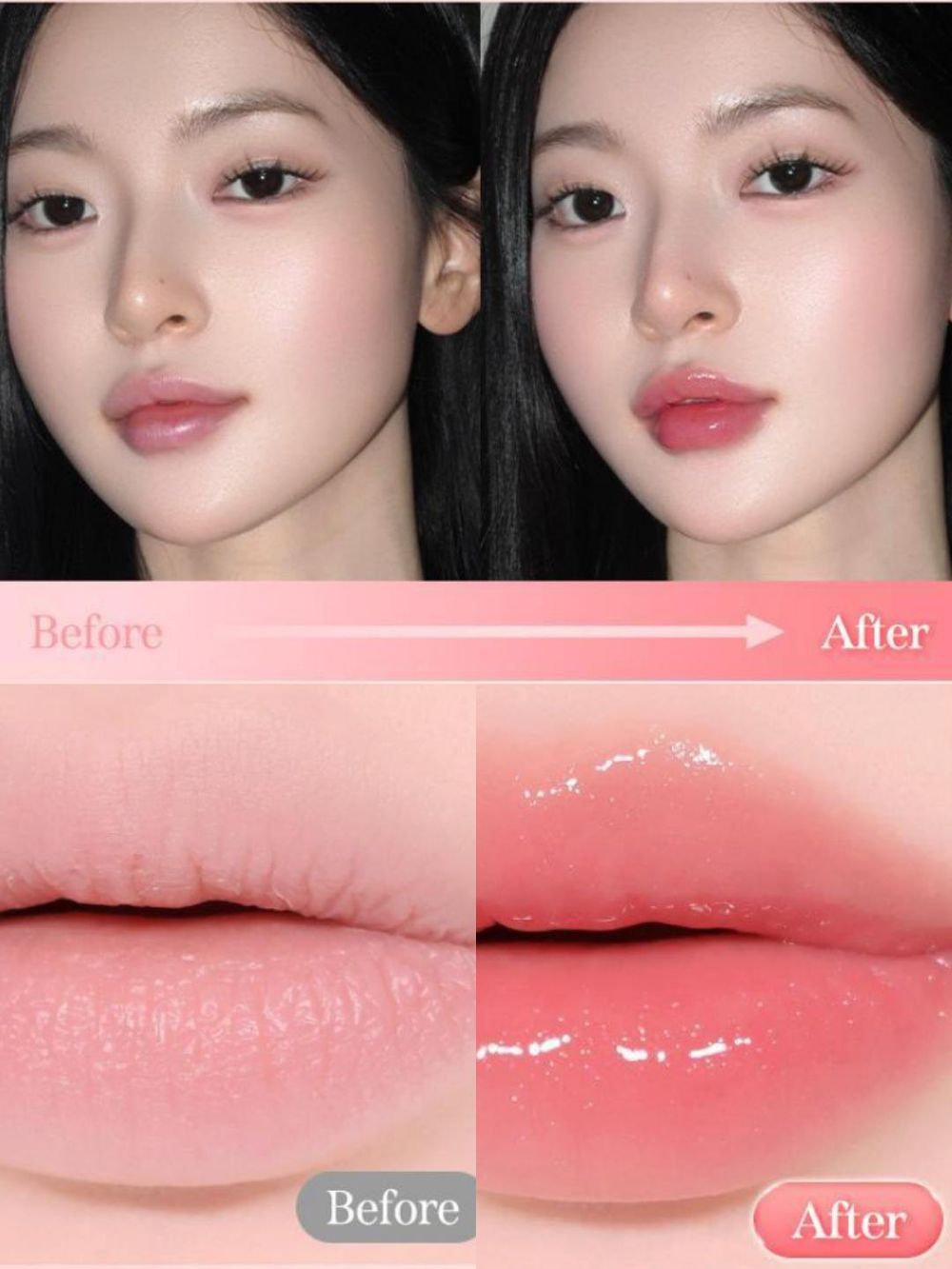 milktouch又來搶荷包！TWICE志效同款「愛情靈藥唇釉」，圓潤愛心吊飾外殼＋碎鑽星閃質地，雙唇又純又欲好想親！-10