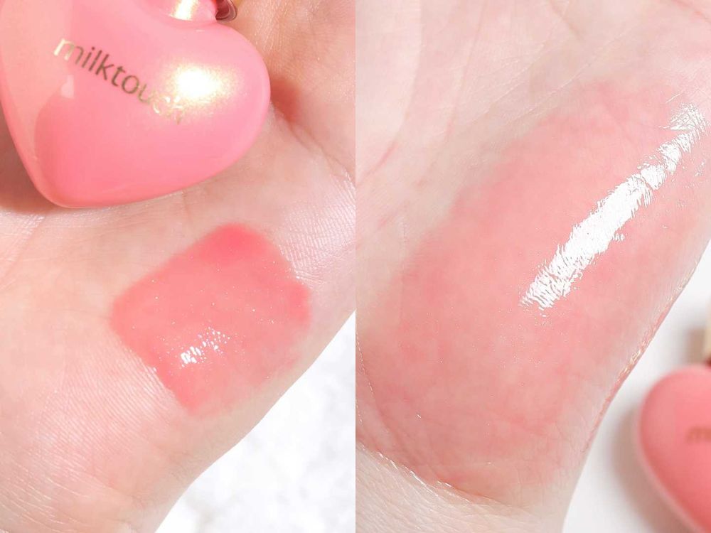 milktouch又來搶荷包！TWICE志效同款「愛情靈藥唇釉」，圓潤愛心吊飾外殼＋碎鑽星閃質地，雙唇又純又欲好想親！-13