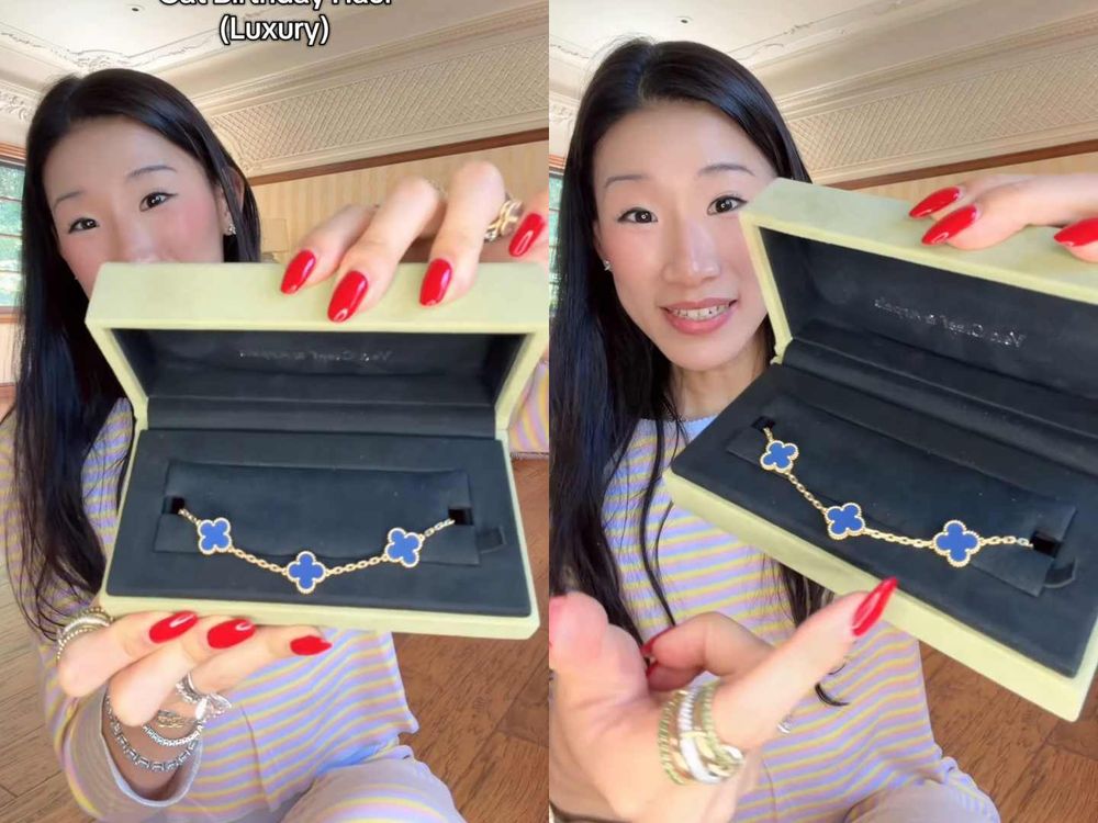 貓生天花板！「RichTok女王」Rebecca愛貓生日禮物曝光！LV、Hermès...還有訂製珠寶？！-6