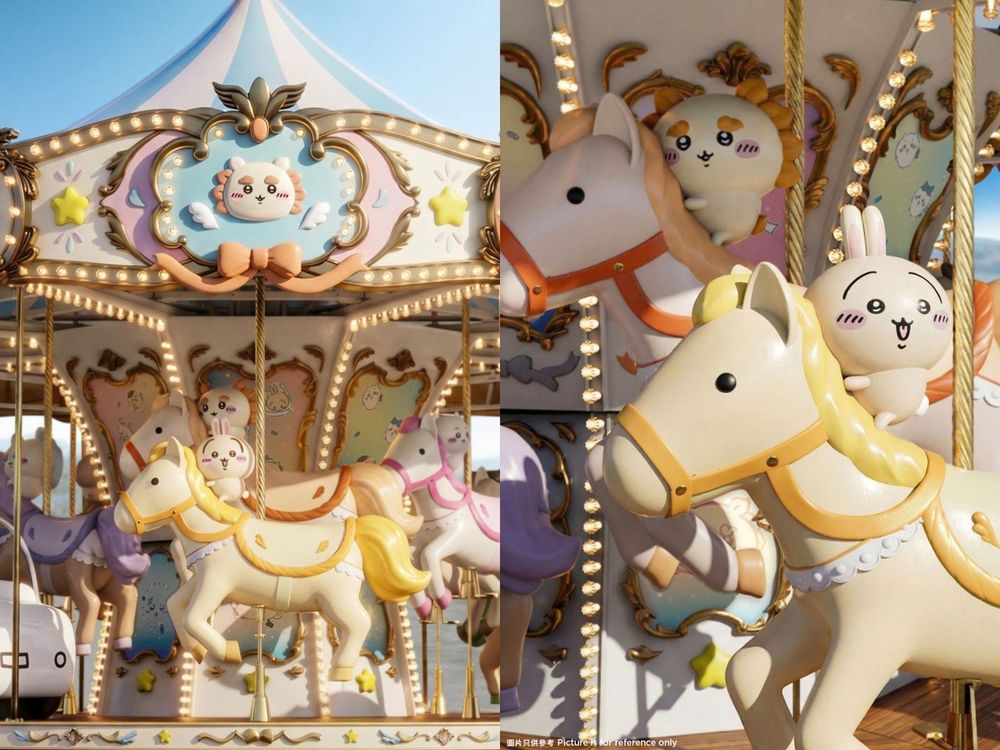 吉伊卡哇旋轉木馬太可愛！「CHIIKAWA ARTIVERSE」特展降臨香港、必拍亮點&必買周邊一次看！-4