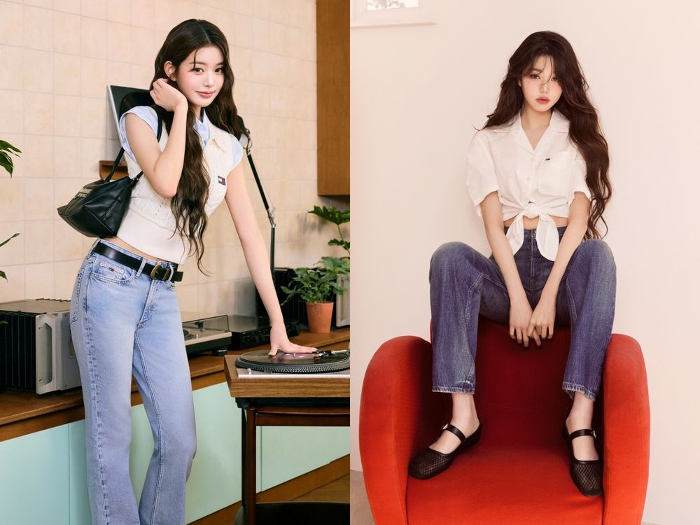 牛仔褲好會找代言人！張凌赫拿下Lee、CK柾國聯名，Rosé、張員瑛同款神褲都賣爆！-11