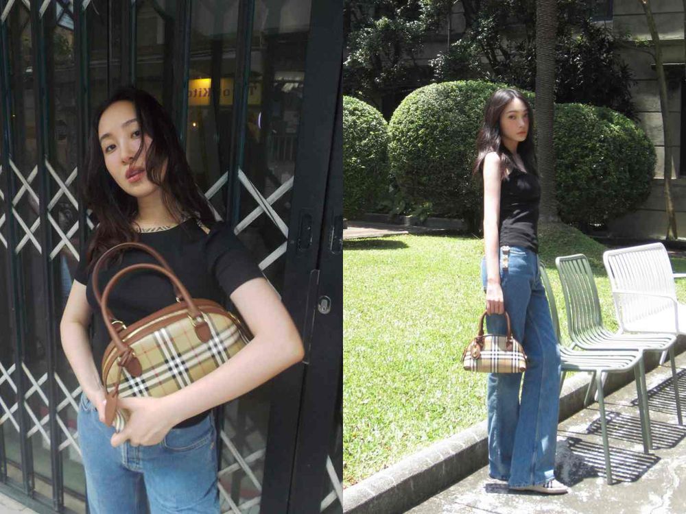 英倫風時代回歸！BURBERRY全新「水桶包、托特包」太好看！許路兒、Lily許韶恩都愛上！-3