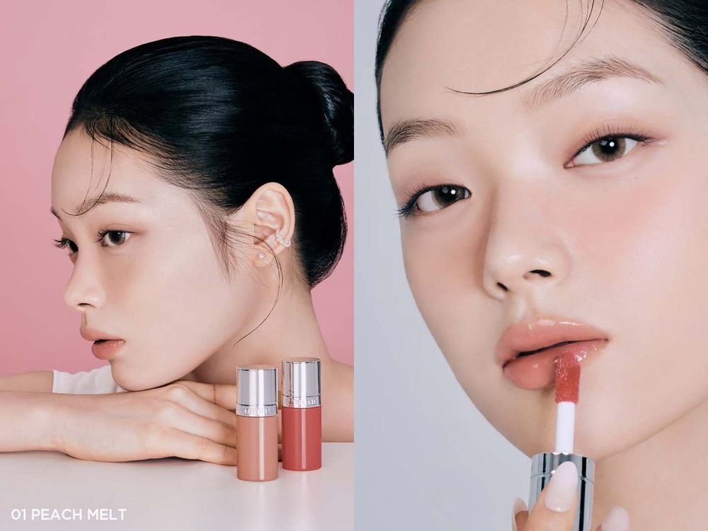 整個美妝圈都被金泰亨迷暈！TIRTIR「糖葫蘆唇油」蜜糖光澤超誘人，防彈Ｖ同款蜜桃奶油裸必收，一抹嫩出水！-10
