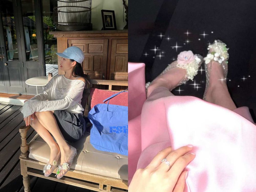 高溫36度怎麼穿？夏天不融化「清爽系穿搭」方法！吊帶裙不能沒有、果凍鞋今年真的紅回來！-13