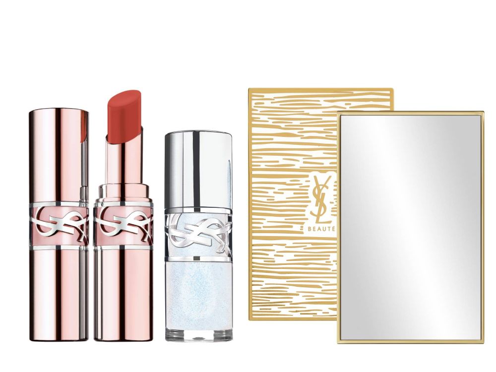 YSL情挑誘光系列全新「蜜糖嫩唇6色」登場！糖果嫩唇、軟糖鏡面唇一次收齊，買二再送限定美妝鏡！-12