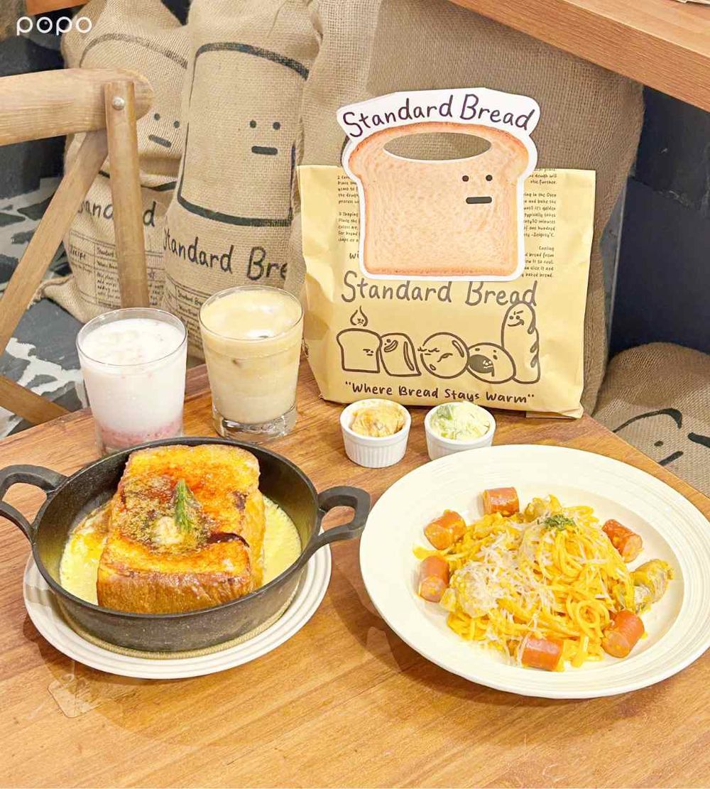 韓國爆紅鐵板吐司Standard Bread來了！Jisoo、銀赫也愛「焦糖布蕾鐵鍋吐司」必點菜單一次看！-3