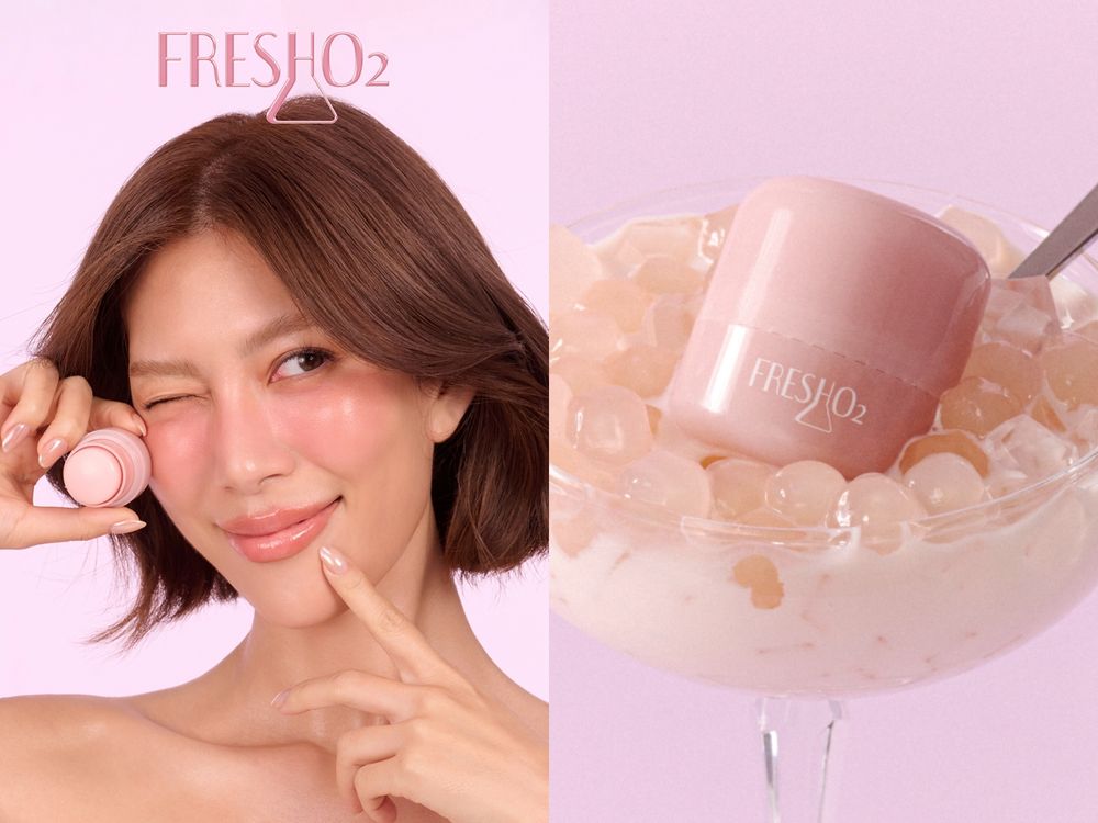 FreshO2九週年快樂！宣布莫莉續任代言人，方糖家族新員「晶透感應小粉圓、維C氣色小冰棒」上妝同時養膚、甜嫩再進化！-3