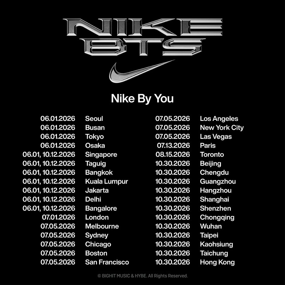 Nike真的和BTS聯名了！ ARIRANG世巡限定、客製化周邊台灣這天開賣！阿米們一定要收藏！-10
