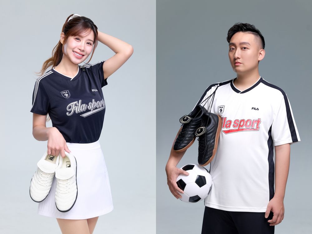 足球世界盃開踢倒數！FILA「Blokecore足球風單品」幫你準備好了！復古球衣、德訓鞋...快跟上這股風潮！-5