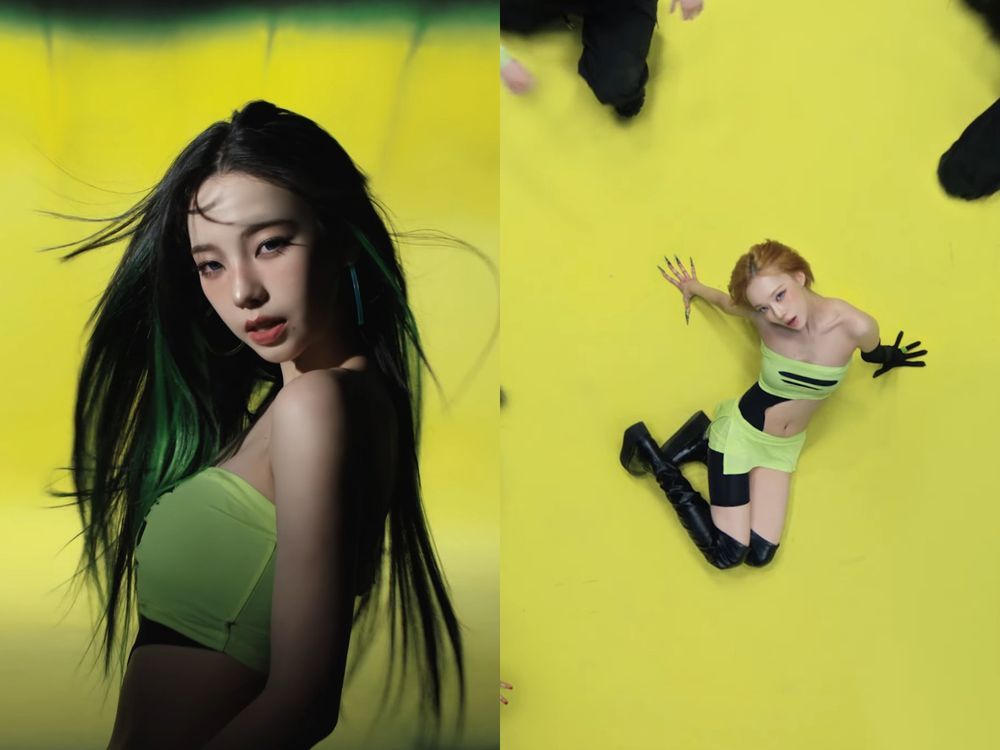 MY們快看！aespa〈LEMONADE〉回歸狂換四套造型！復古女伶、黑金特工...美貌全面升級！-11
