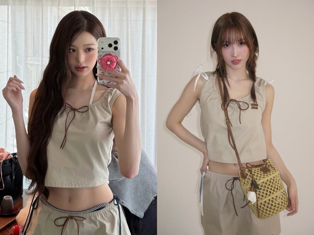 Miu Miu微風信義店開幕！張員瑛、MOMO、TXT然竣都愛「爆款保齡球包」新色也美炸！-2