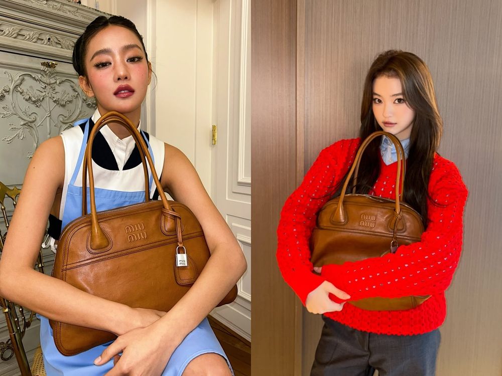 Miu Miu微風信義店開幕！張員瑛、MOMO、TXT然竣都愛「爆款保齡球包」新色也美炸！-3