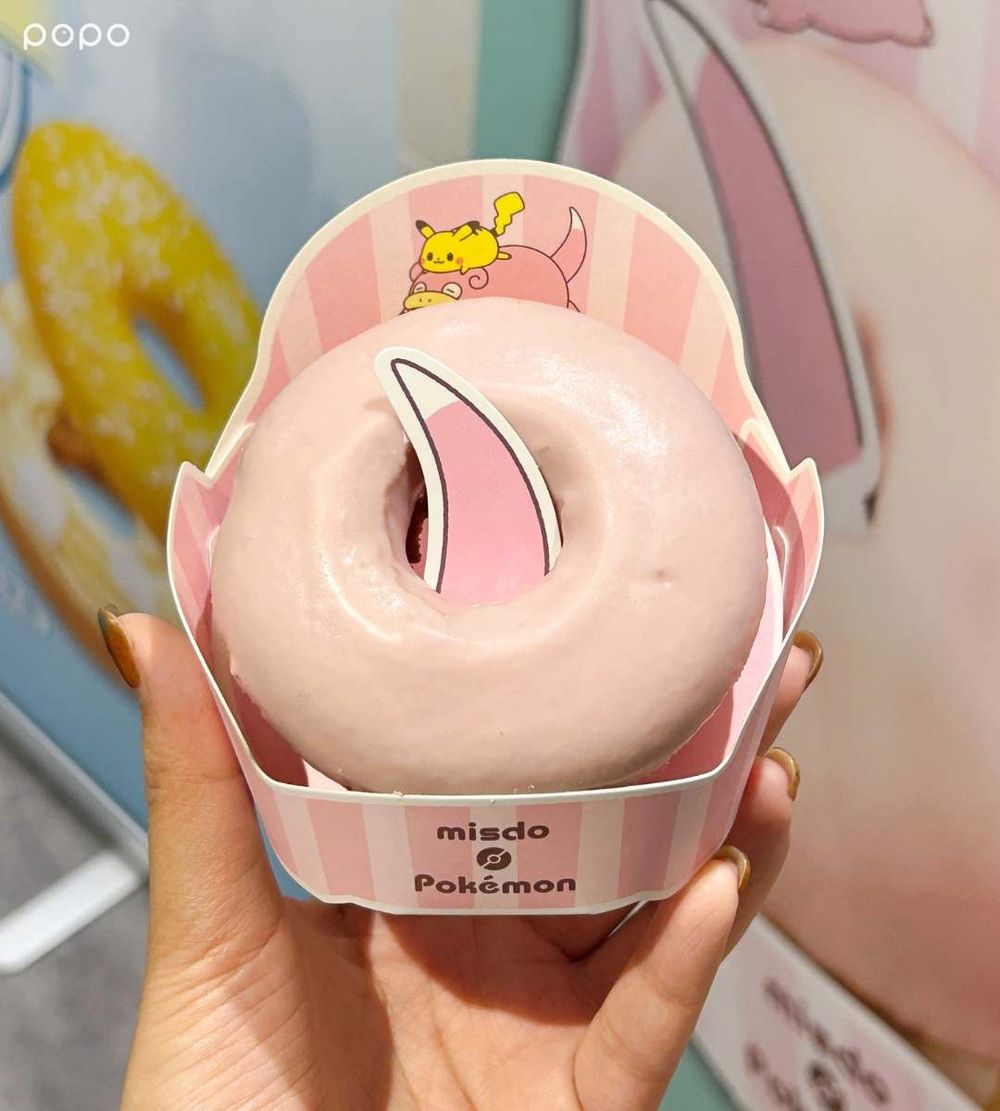 Mister Donut第二波寶可夢聯名甜甜圈來了！「呆呆獸泡芙圈、卡比獸波波隆尼」可愛到捨不得吃！-3