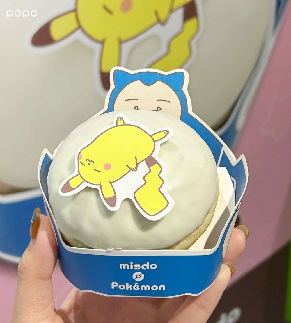 Mister Donut第二波寶可夢聯名甜甜圈來了！「呆呆獸泡芙圈、卡比獸波波隆尼」可愛到捨不得吃！-4