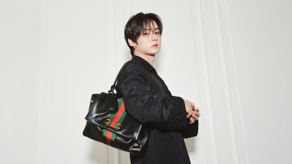 GUCCI太會找人！SKZ李旻浩、aespa寧寧都搶背「Paparazzo新包」！看來新一代夢幻爆款就是它！-3