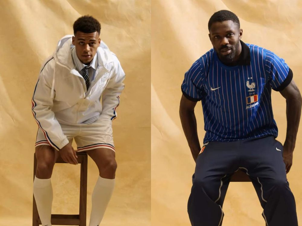 世足還沒開踢先被燒到！Jacquemus × Nike法國隊系列曝光！姆巴佩上身帥翻、球星秒變身時尚男模！-3