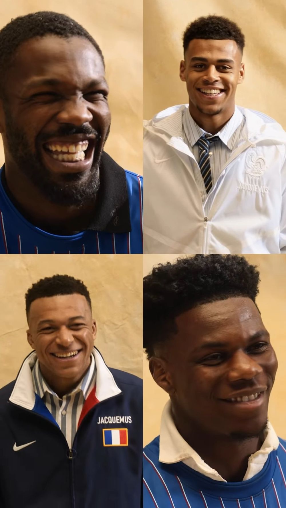 世足還沒開踢先被燒到！Jacquemus × Nike法國隊系列曝光！姆巴佩上身帥翻、球星秒變身時尚男模！-7
