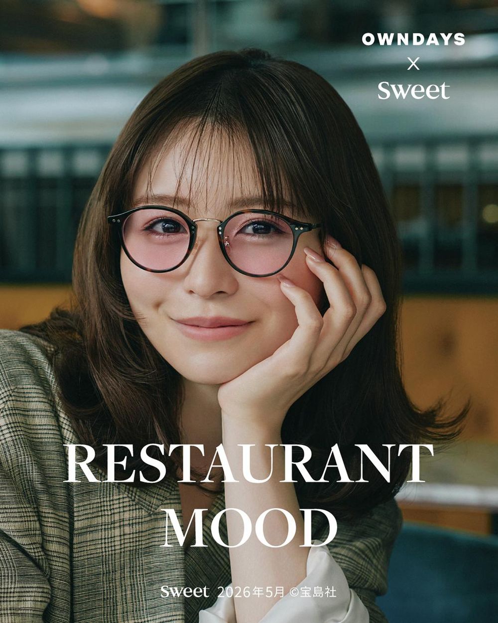 日本超紅腮紅眼鏡來了！OWNDAYS「美妍鏡片」就像天生自帶紅潤感、素顏戴也有好氣色！-13