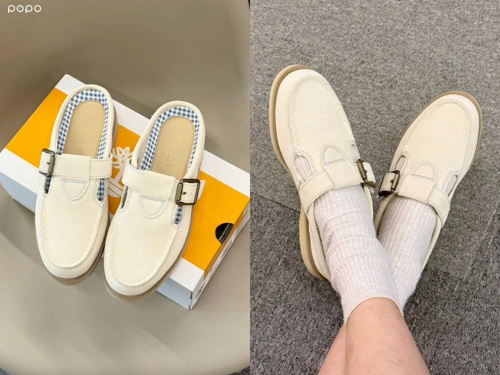 愛豆舞台最愛「踢不爛Timberland」新出三款懶人拖討論爆！穆勒鞋版「大黃靴、帆船鞋」夏天超需要一雙！-5