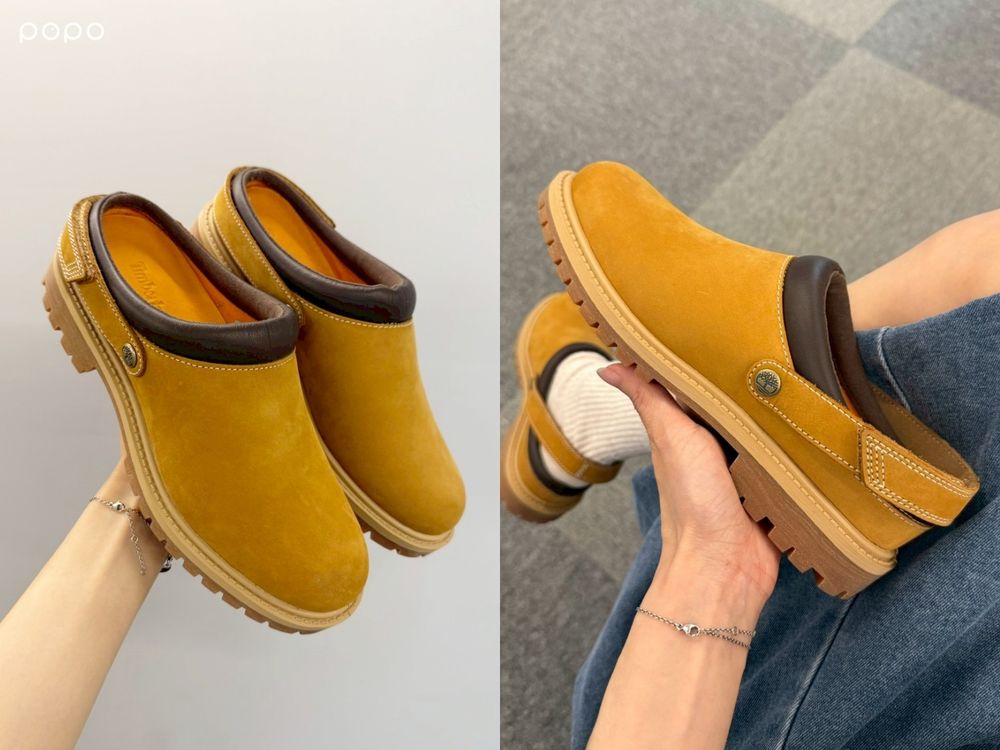 愛豆舞台最愛「踢不爛Timberland」新出三款懶人拖討論爆！穆勒鞋版「大黃靴、帆船鞋」夏天超需要一雙！-7