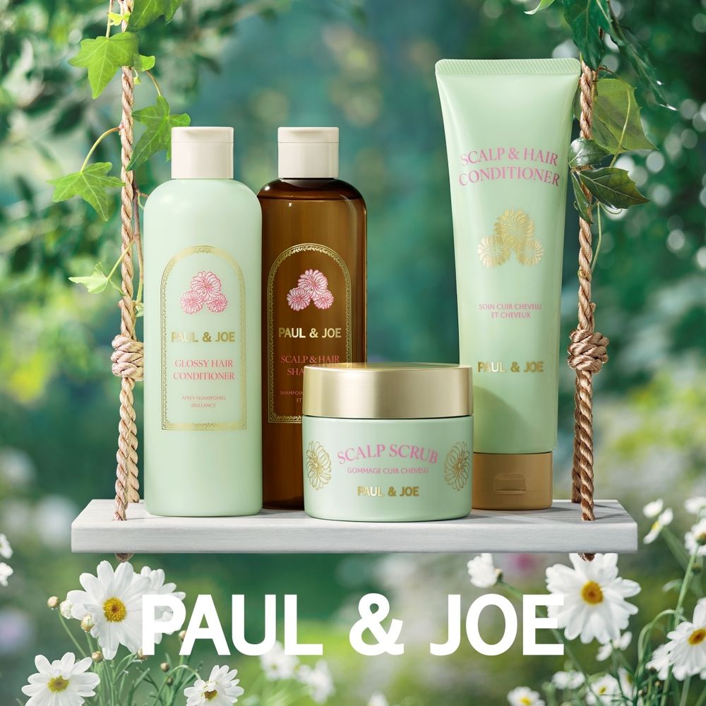 把私人花園變為洗沐時刻！PAUL & JOE「凡爾賽花園髮肌系列」天使光髮質、蓬鬆髮根一次擁有，還自帶仙氣滿滿髮香！-3