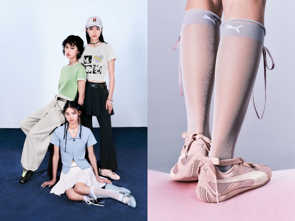 PUMA《飛天小女警》聯名球鞋來了！花花、泡泡、毛毛專屬款超可愛、期間限定巨型打卡牆在這！-4