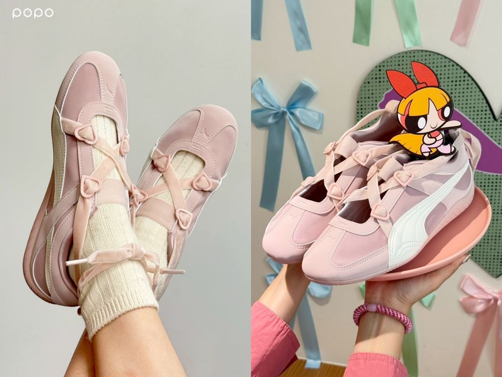PUMA《飛天小女警》聯名球鞋來了！花花、泡泡、毛毛專屬款超可愛、期間限定巨型打卡牆在這！-8