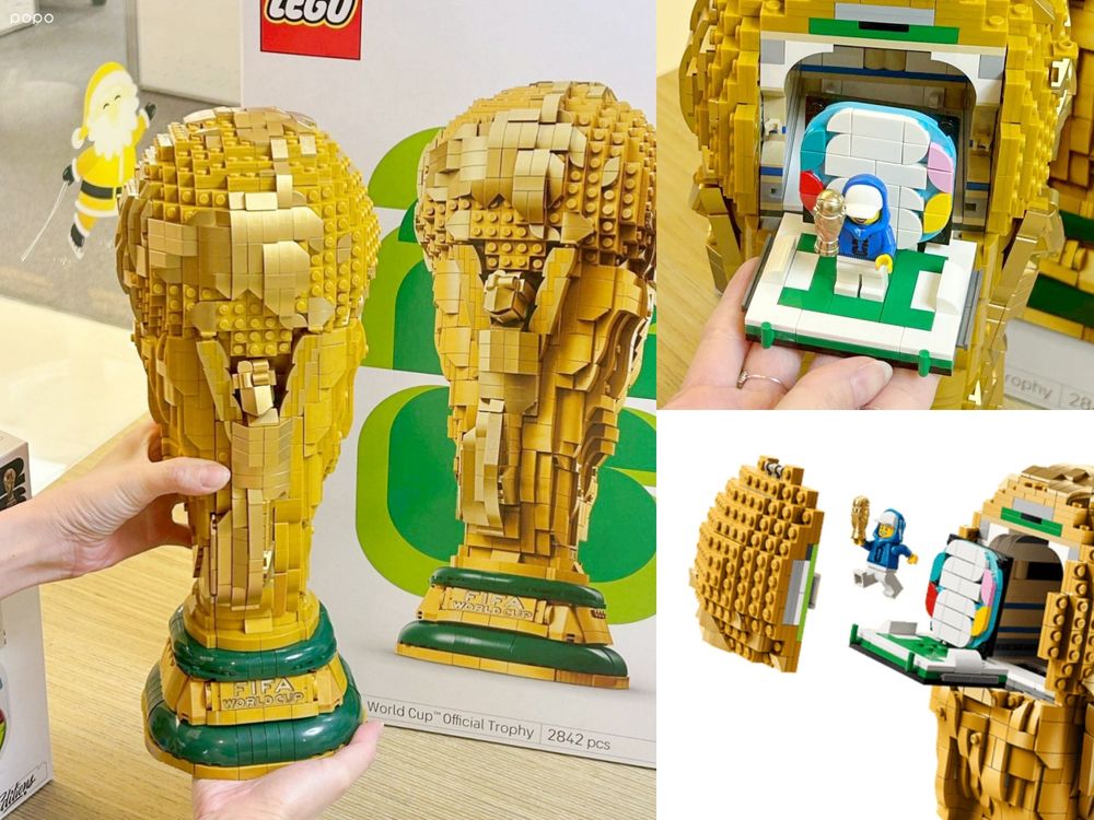 2026世足賽聯名LEGO台灣也買得到！超精緻「梅西背影、踢球C羅、FIFA官方獎盃」全都要收藏！-12
