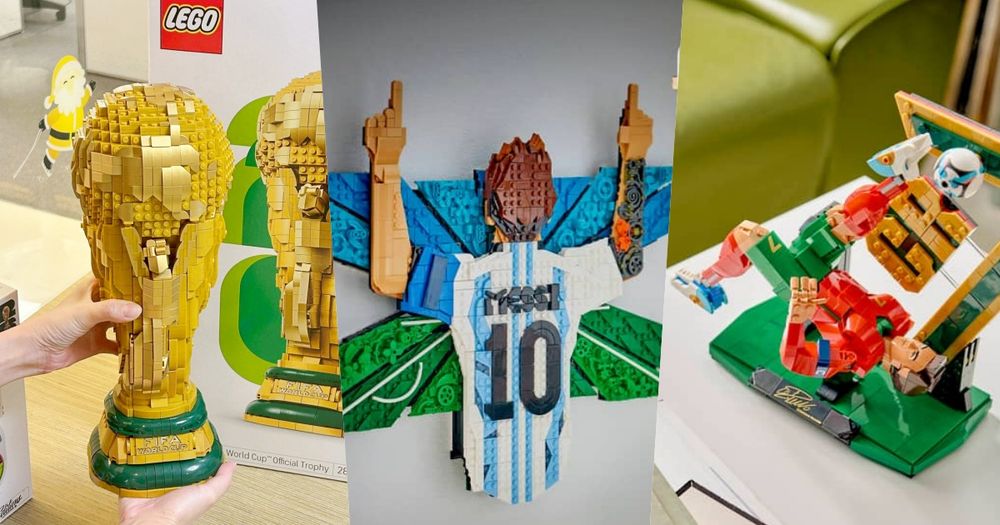 2026世足賽聯名LEGO台灣也買得到！超精緻「梅西背影、踢球C羅、FIFA官方獎盃」全都要收藏！-1