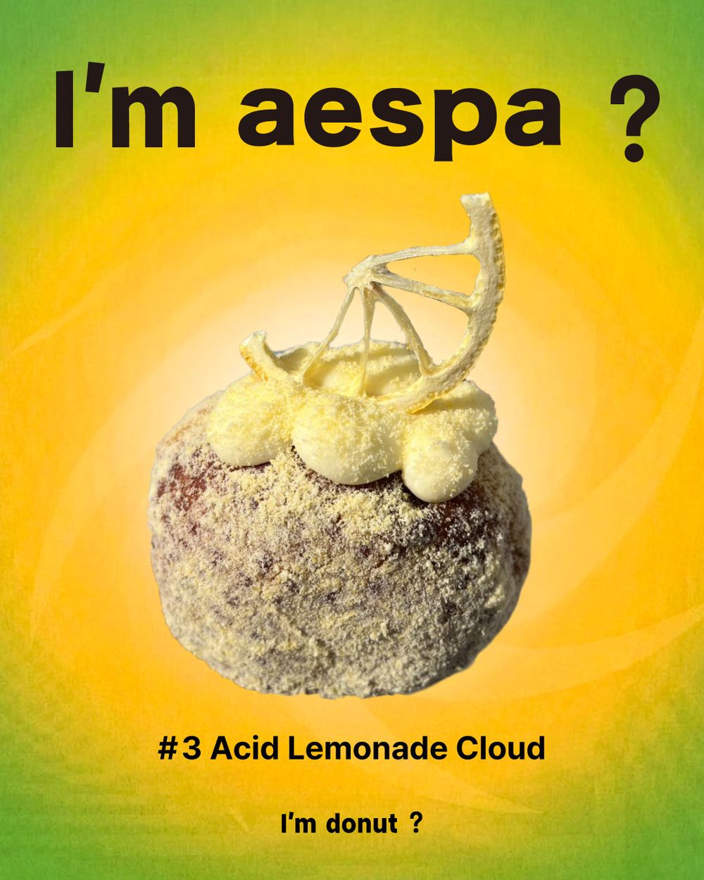 I'm donut？×aespa聯名甜甜圈台灣也吃得到！《LEMONADE》四款檸檬甜甜圈、限定周邊這天開賣！-3