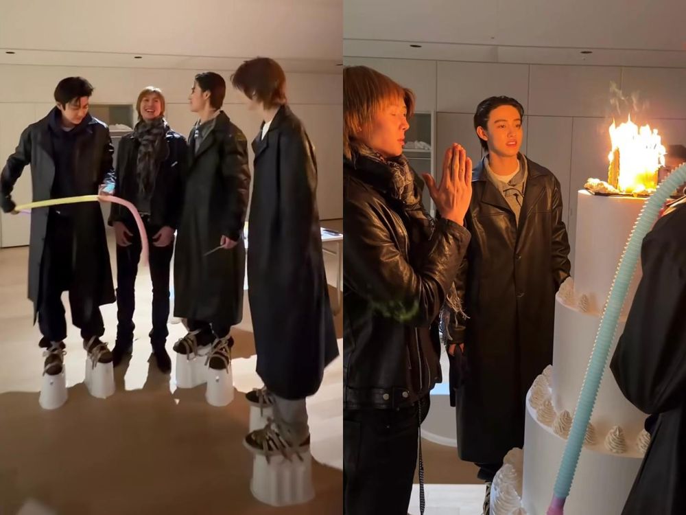 盤點7組韓團超特別「慶生方式」！CORTIS全員踩高蹺，aespa大阪巡演和MY們一起幫卡寶慶生！-9