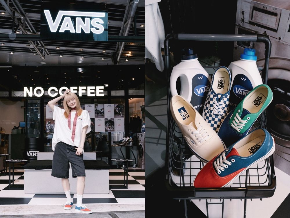 CORTIS同款洗衣房拍照牆來了！Vans驚喜聯手福岡NO COFFEE打造期間限定店！COER們快去打卡！-5