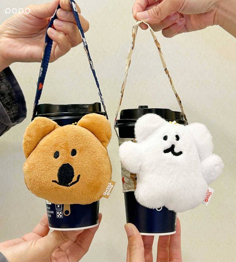 DINOTAENG矮袋鼠在7-11！超可愛「QUOKKA絨毛面紙套、BOBO馬克杯、飲料杯套」這天開賣！-11