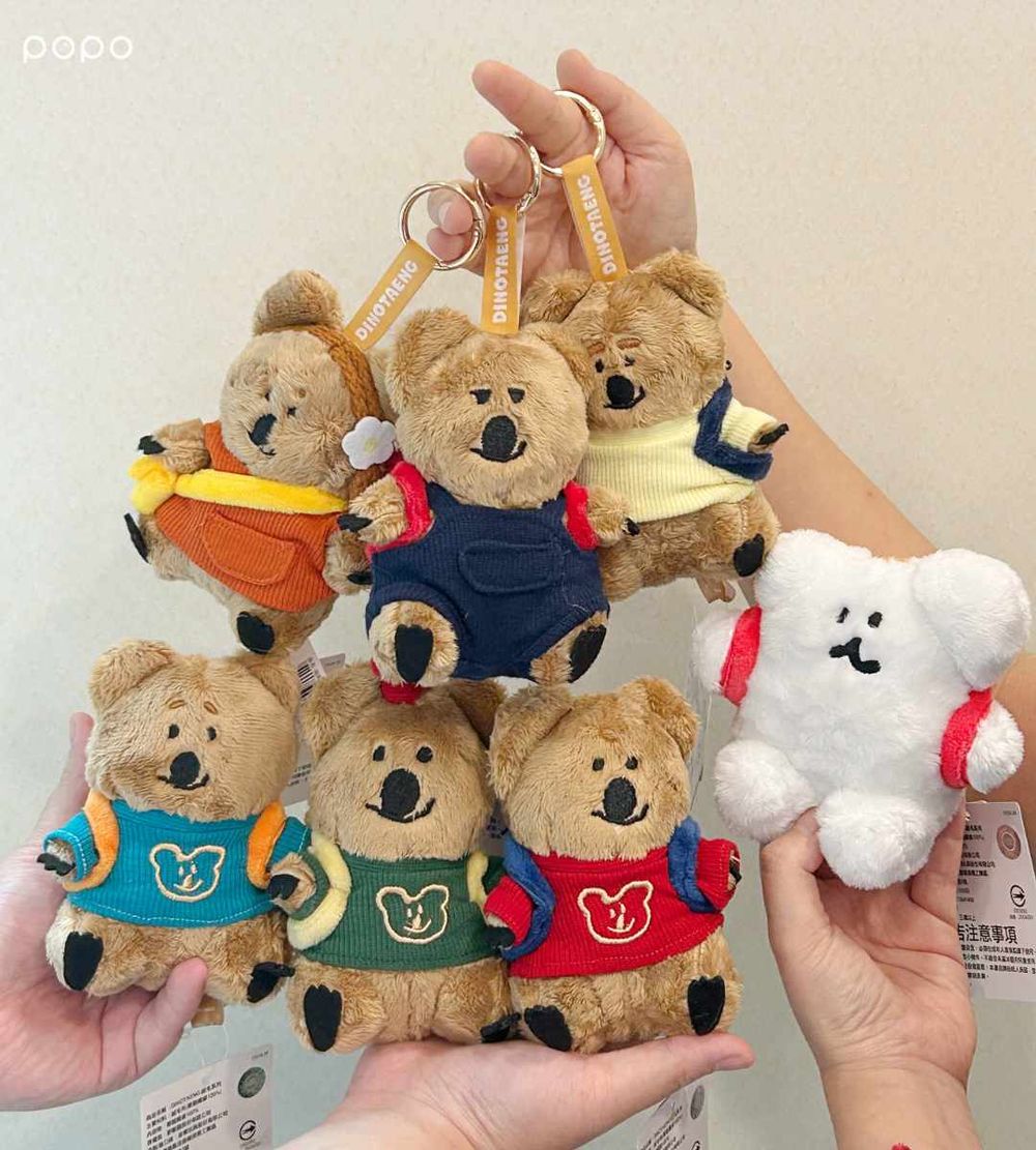 DINOTAENG矮袋鼠在7-11！超可愛「QUOKKA絨毛面紙套、BOBO馬克杯、飲料杯套」這天開賣！-4